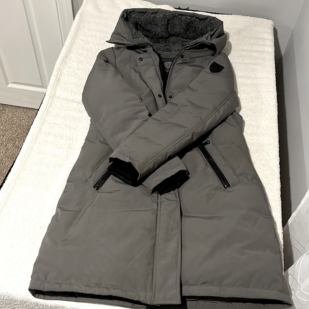 Vince Camuto Charcoal Grey Winter Parka